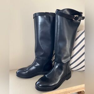 H&M Tall Black Riding Style Boot - 40